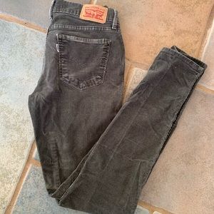 Levi’s skinny corduroy pants size 25
